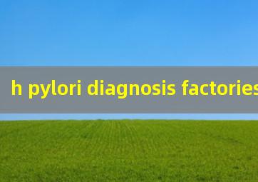 h pylori diagnosis factories